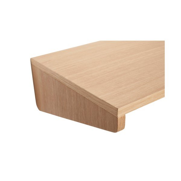 Biurko ścienne z litego drewna dębowego 35x80 cm Folk – Hübsch-image-3