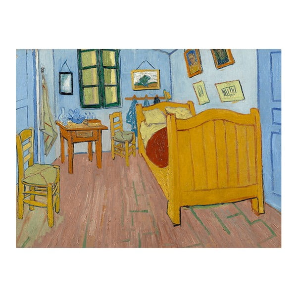 Reprodukcja obrazu Vincenta van Gogha - The Bedroom, 60x45 cm