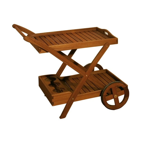 Barek ogrodowy z litego drewna eukaliptusowego 54x88 cm Toledo – Garden Pleasure-image-1