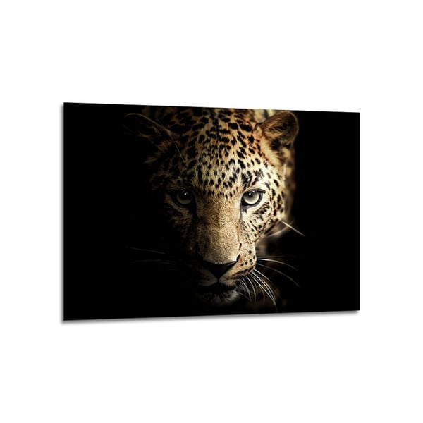 Szklany obraz 100x70 cm Leopard – Styler-image-1