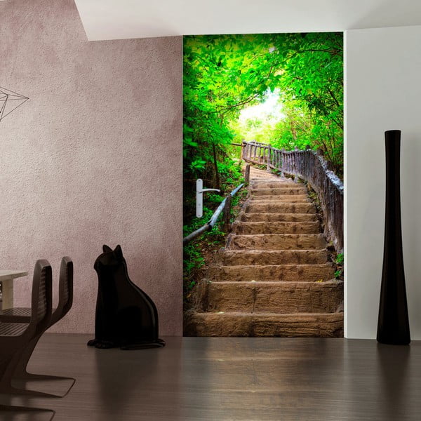 Fototapeta na drzwi Bimago Stairs From Nature, 80x210 cm