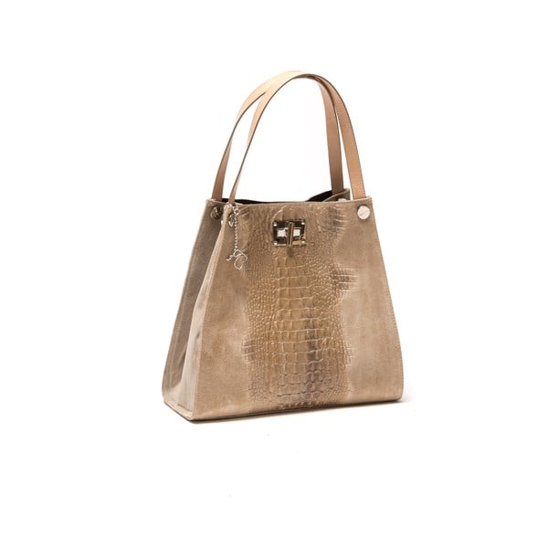 Skórzana torebka Renata Corsi 839 Fango-image-1