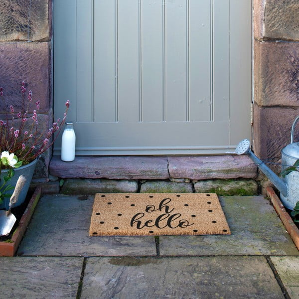 Wycieraczka z włókna kokosowego 40x60 cm Oh Hello – Artsy Doormats-image-4