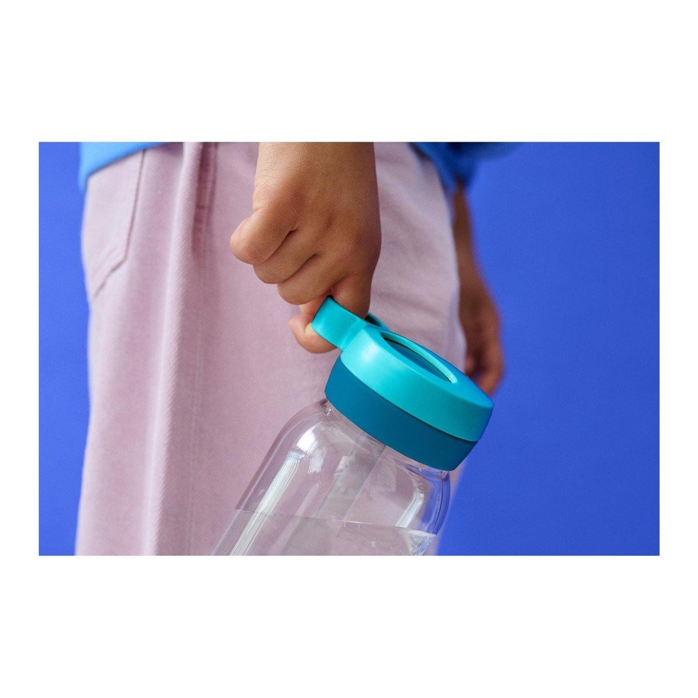 Różowa plastikowa butelka dla dzieci 450 ml Fairy Wonders by Little Dutch – Mepal (zdjęcie 3)