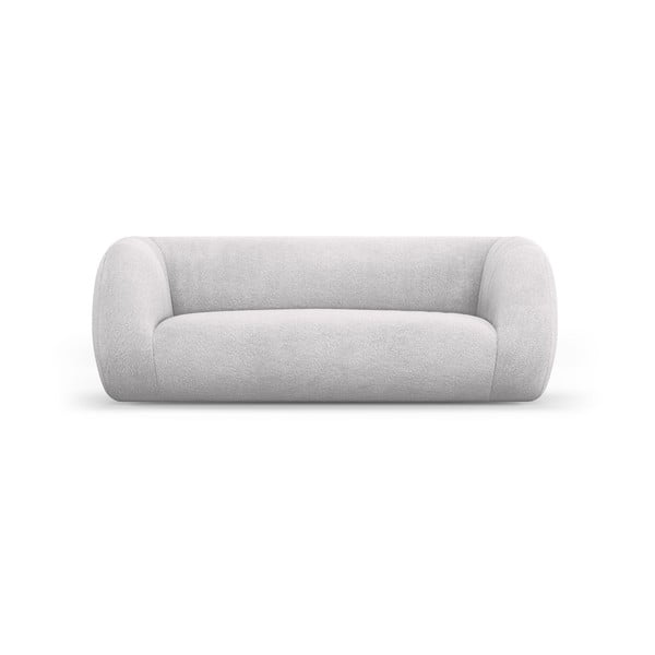 Jasnoszara sofa z materiału bouclé 210 cm Essen – Cosmopolitan Design