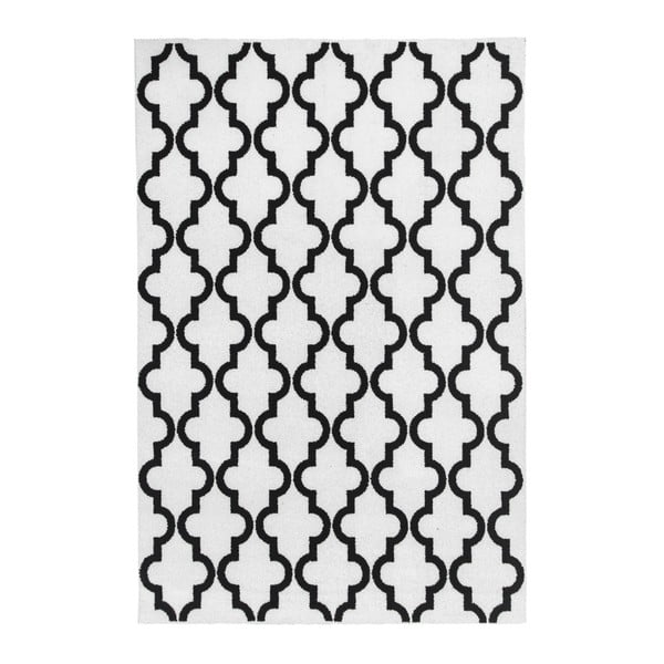 Czarno-biały dywan Obsession My Black & White Faw Whit, 80x150 cm