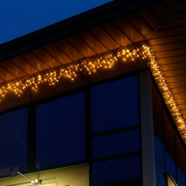 Ogrodowy łańcuch świetlny LED Best Season Icicle Extra, 50 lampek