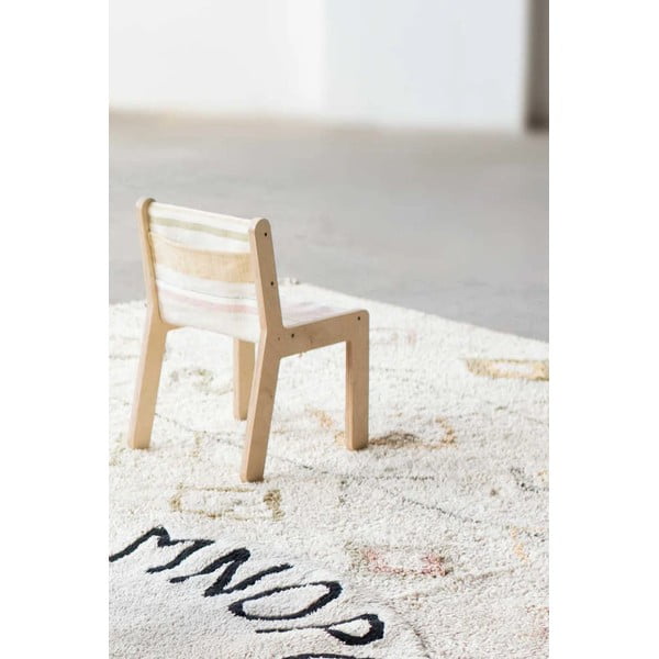 Krzesło dziecięce w naturalnym kolorze Kaarol Earth – Lorena Canals-image-1