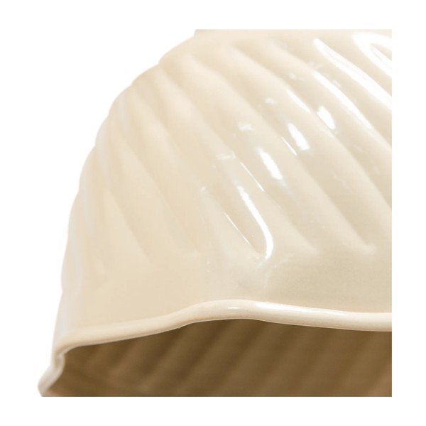 Beżowa lampa wisząca z metalowym kloszem Arleso – WOOOD-image-2