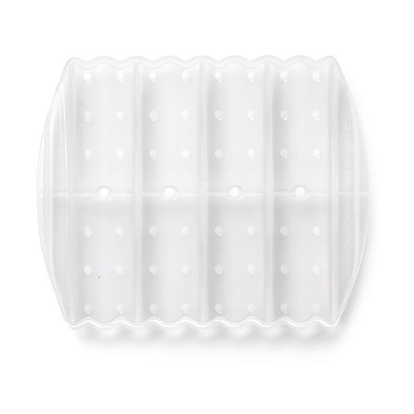 Biała silikonowa wielofunkcyjna tacka do pieczenia na 3 - 4 porcje Lékué