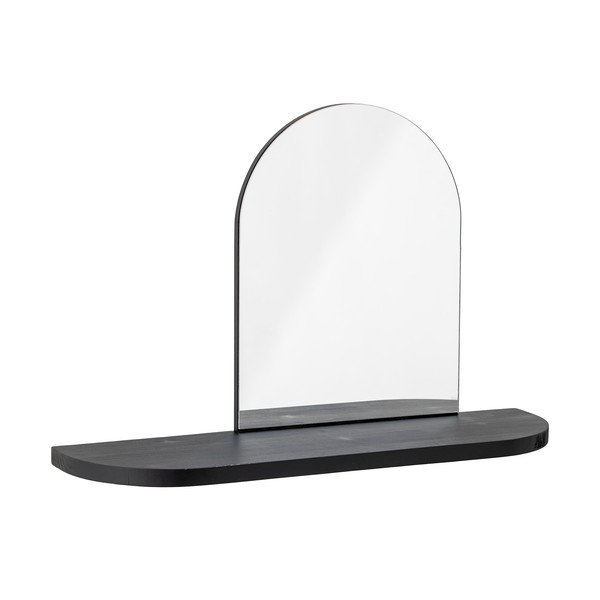 Lustro z półką z drewnianą ramą ścienne 72x48 cm Annlie – Bloomingville-image-1