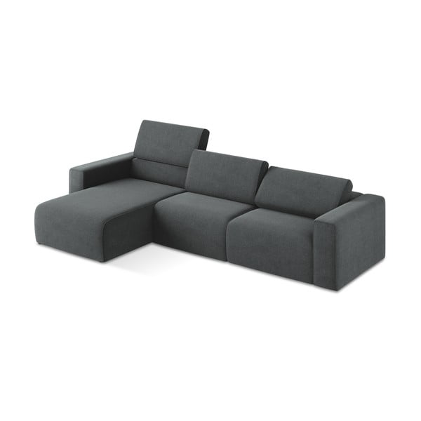 Szary narożnik modułowy (lewostronny) Kalea – Makamii-image-1