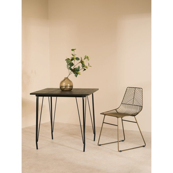 Stół z litego drewna wiązu ø 80 cm District – Premier Housewares-image-1