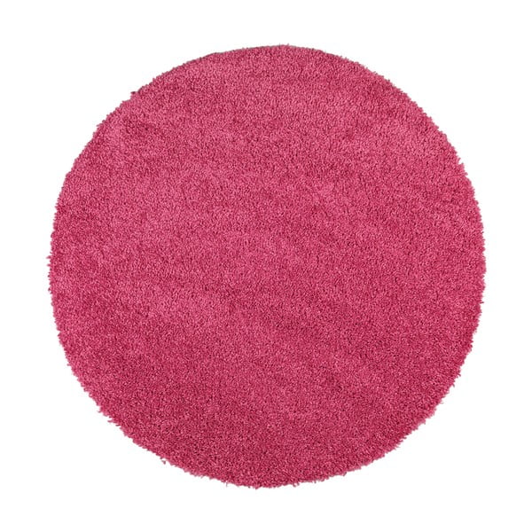 Różowy dywan Universal Aqua Liso, ø 80 cm
