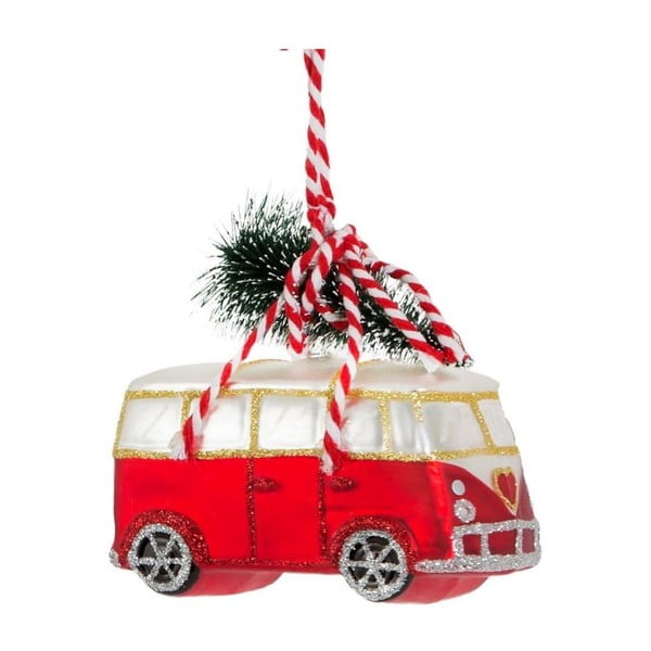 Szklana bombka choinkowa Coming Home For Xmas – Sass & Belle