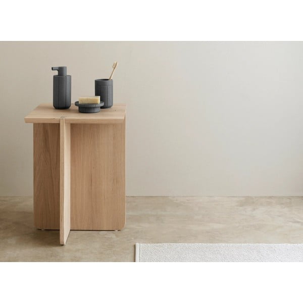 Stolik z litego drewna dębowego 35x35 cm Engawa – Blomus-image-4