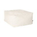 Beżowy puf z materiału bouclé Keno – noo.ma