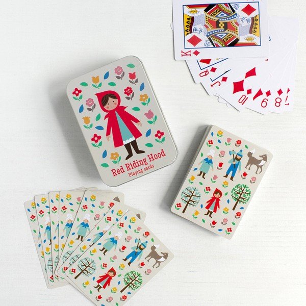 Karty do gry Czerwony Kapturek Rex London Red Riding Hood-image-1