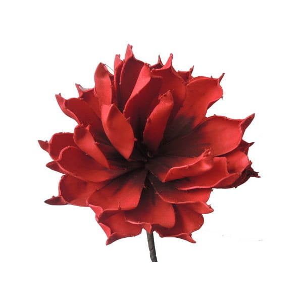 Czerwony sztuczny kwiat Stardeco Shine