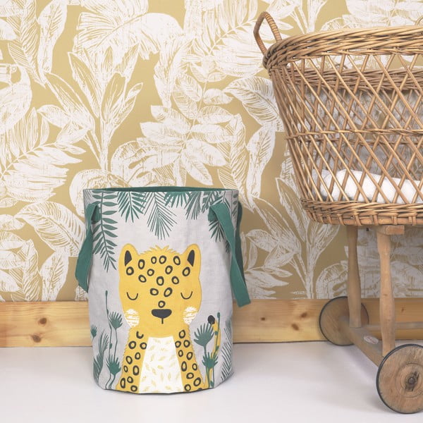 Materiałowy kosz Nattiot Soren, ø 30 cm-image-1