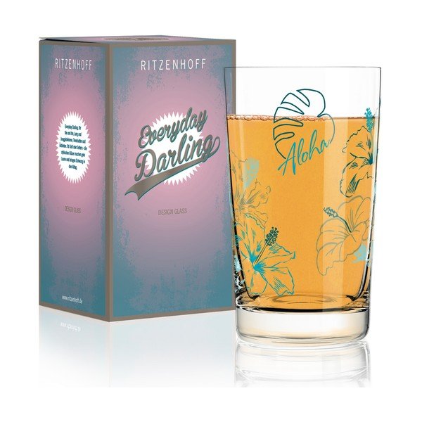 Szklanka ze szkła kryształowego Ritzenhoff Iris Intherthal, 347 ml-image-1