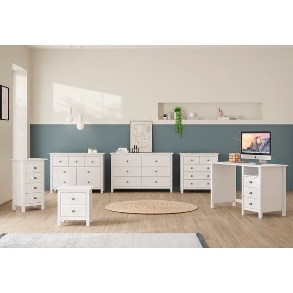 Biurko z drewna sosnowego 54x120 cm Berna – Marckeric-image-1