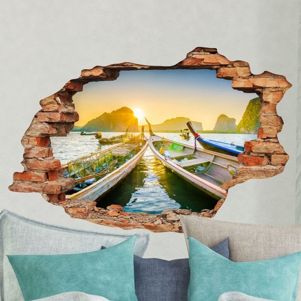 Naklejka Ambiance Landscape Thailand, 60x90 cm-image-1
