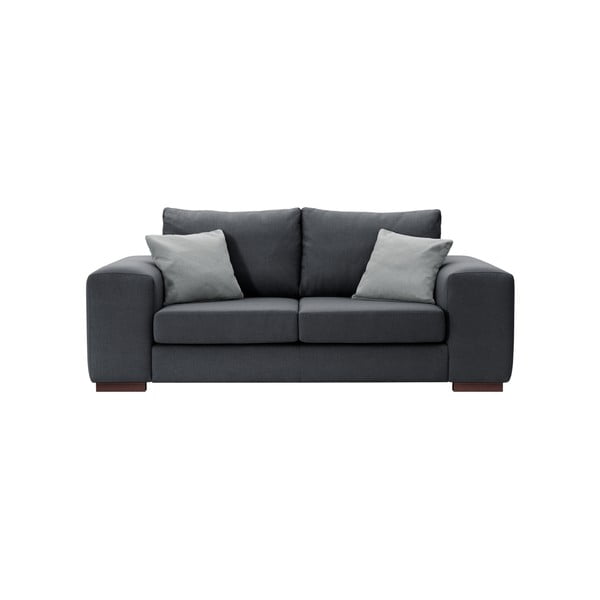 Antracytowa sofa 3-osobowa Rodier Caban
