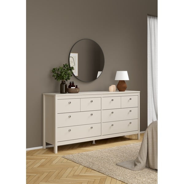 Szarobeżowa komoda 159x80x38 cm Madrid – Tvilum-image-1