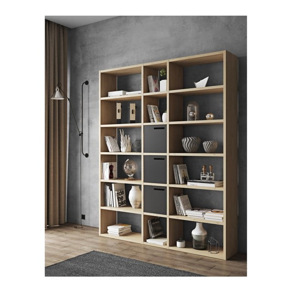 Jasnobrązowy regał TemaHome Pombal, wys. 224 cm-image-3