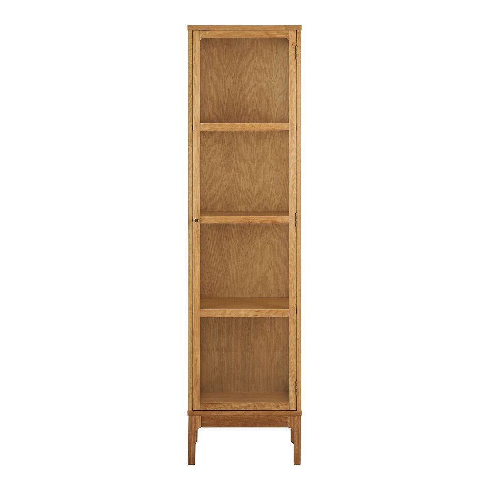 Witryna w naturalnym kolorze 47x180x40 cm Zamora – House Nordic