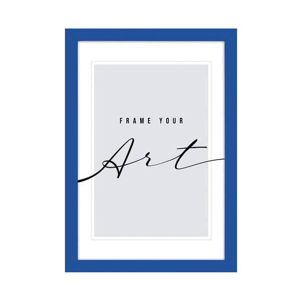 Ciemnoniebieska ramka stojąca/ścienna 12x17 cm – knor-image-1