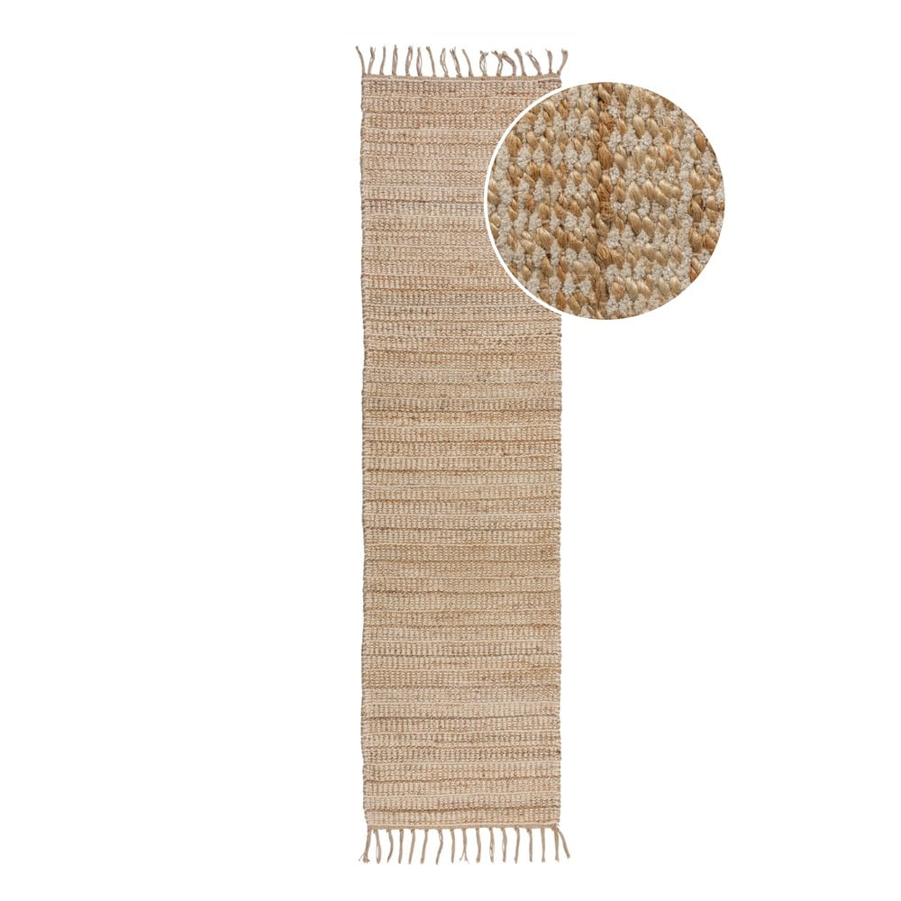 Naturalny chodnik 60x230 cm Levi – Flair Rugs