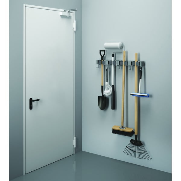 Uchwyty ścienne na miotłę i mop zestaw 2 szt. – Metaltex-image-1