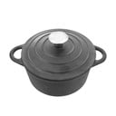 Garnek żeliwny z pokrywką odpowiedni na indukcję 4 l LITINA – Orion