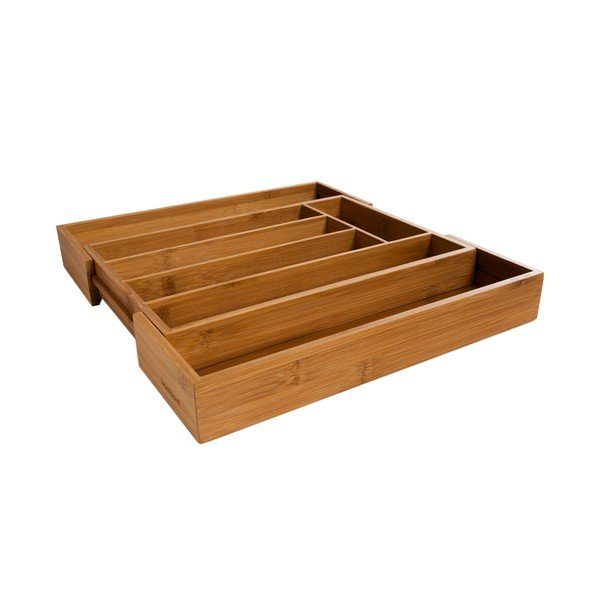 Wkład bambusowy do szuflady Bambum Casilias, 25,5x25,5 cm-image-2