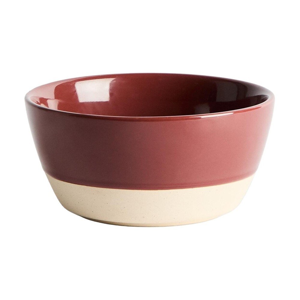 Bordowa ceramiczna miska Doren – Kave Home