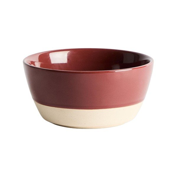 Bordowa ceramiczna miska Doren – Kave Home