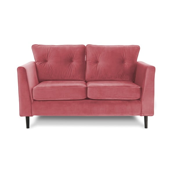 Różowa sofa Vivonita Portobello, 150 cm