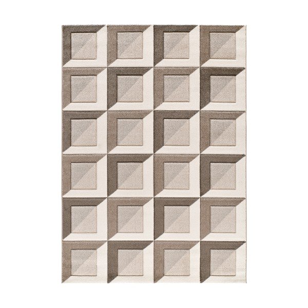 Brązowy dywan 200x290 cm Badet – Universal