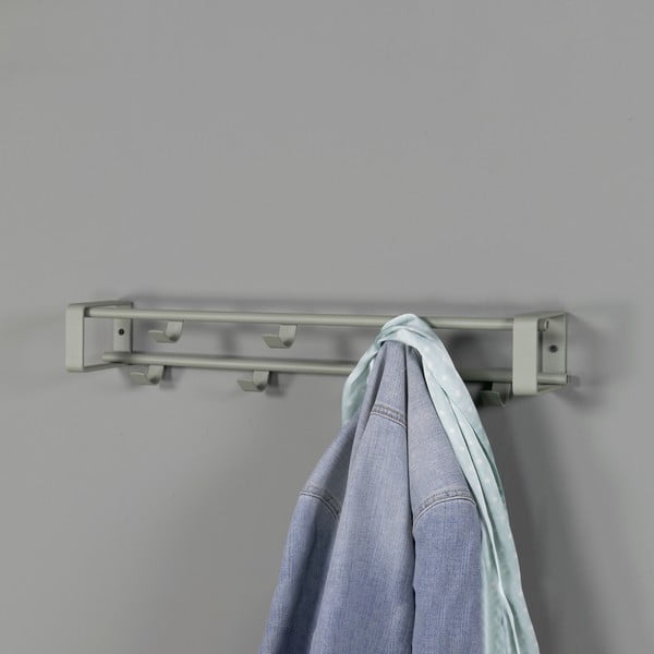 Szarozielony metalowy wieszak ścienny 60 cm Rex – Spinder Design-image-4