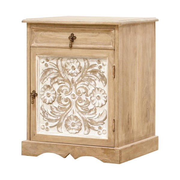 Szafka nocna z litego drewna mango Massive Home Sweet-image-2