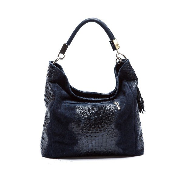 Niebieska skórzana torebka Sofia Cardoni Belinda-image-1