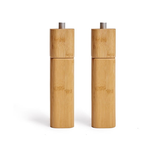 Bambusowe młynki do pieprzu i soli zestaw 2 szt. – Bonami Essentials
