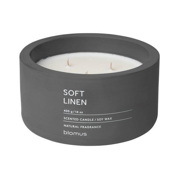 Zapachowa sojowa świeca czas palenia 25 h Fraga: Soft Linen – Blomus