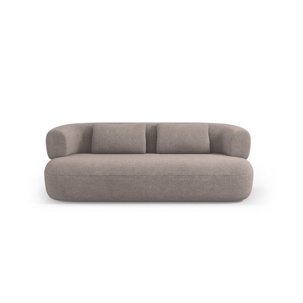 Jasnobrązowa sofa z materiału bouclé 178 cm Jenny – Micadoni -image-2