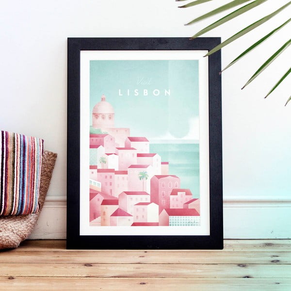 Plakat Travelposter Lizbona, 30 x 40 cm-image-1