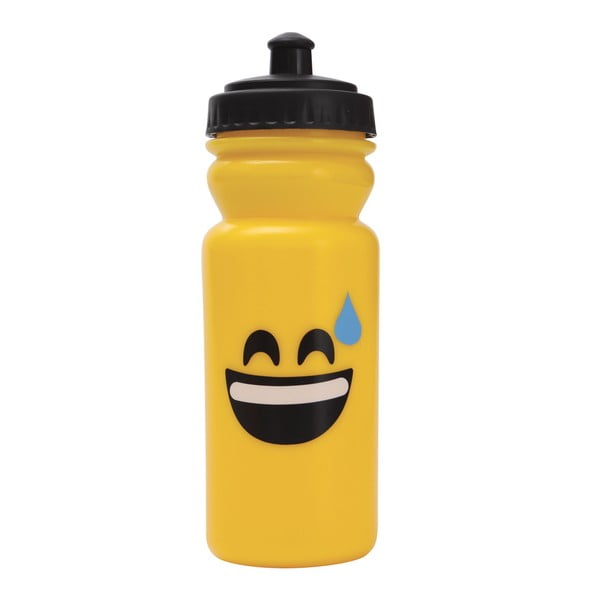 Sportowa butelka na wodę Bergner Emoticon Sweat, 600 ml