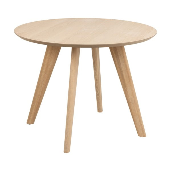 Okrągły stół z blatem w dekorze dębu ø 100 cm Townsville – Actona