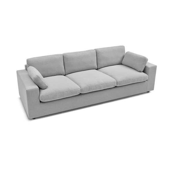 Jasnoszara sofa 250 cm Belair – Bobochic Paris-image-3